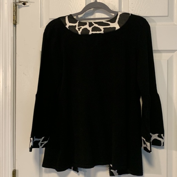 Fontana Crystal Zippered Cardigan Jacket / NWT - Picture 6 of 12